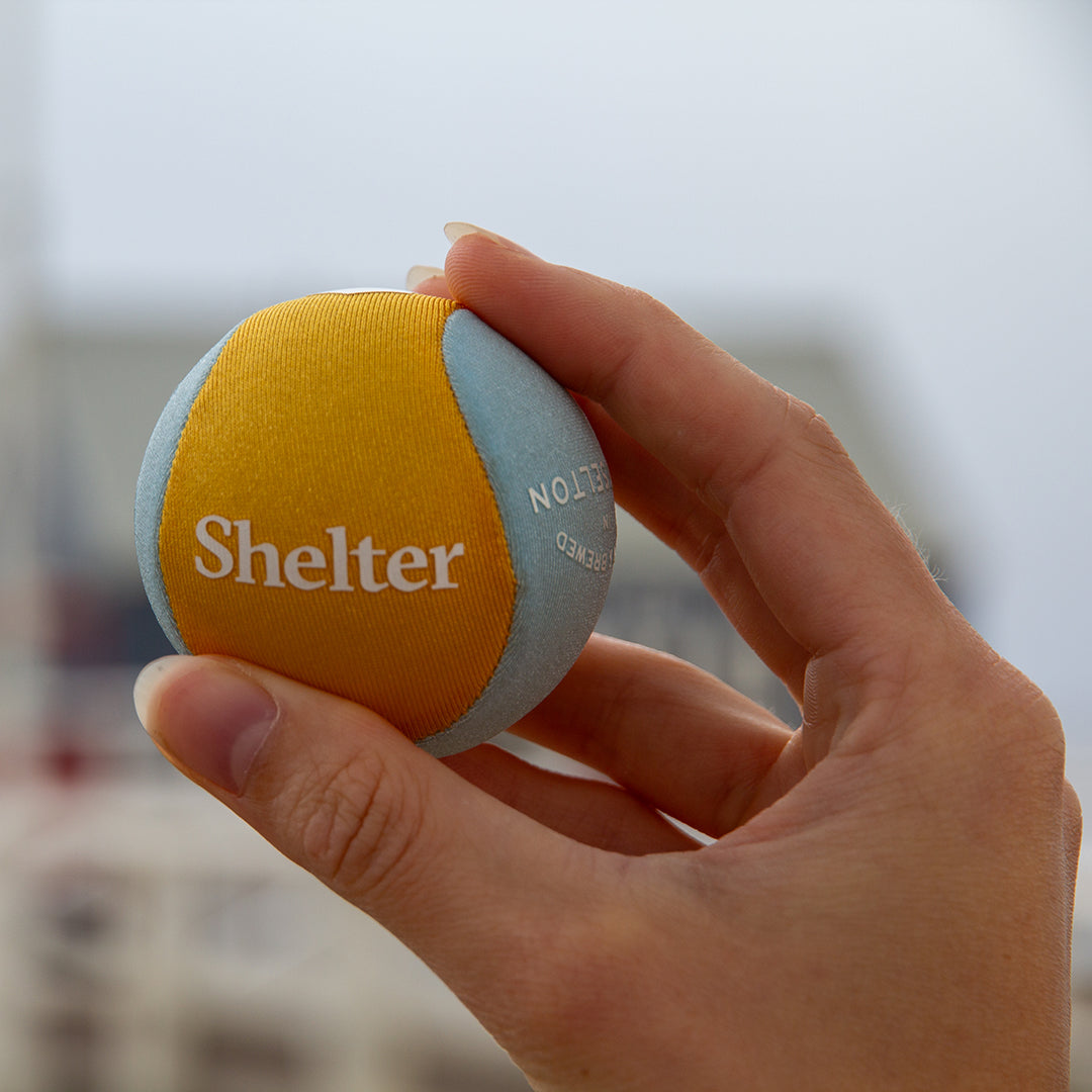 Shelter water bounce ball