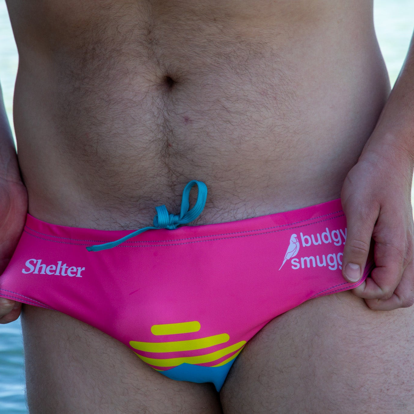 Shelter Hazy Pink Budgy Smugglers